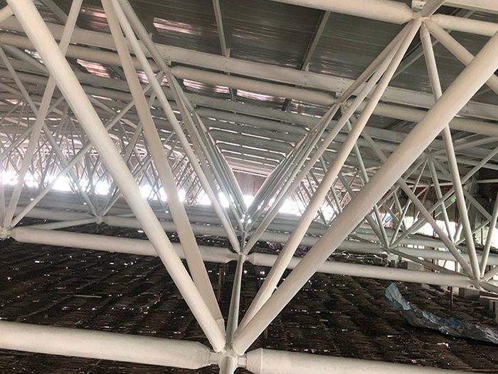 大连大型螺栓球网架施工厂家